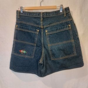 VINTAGE CROSS COLOURS ♡ Ladies Jean Shorts